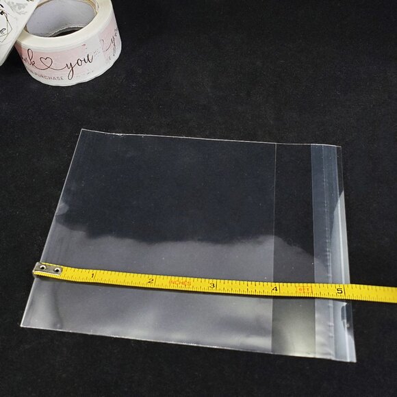 Thank you stickers and clear cello bags bundle for packaging - Picture 7 of 10